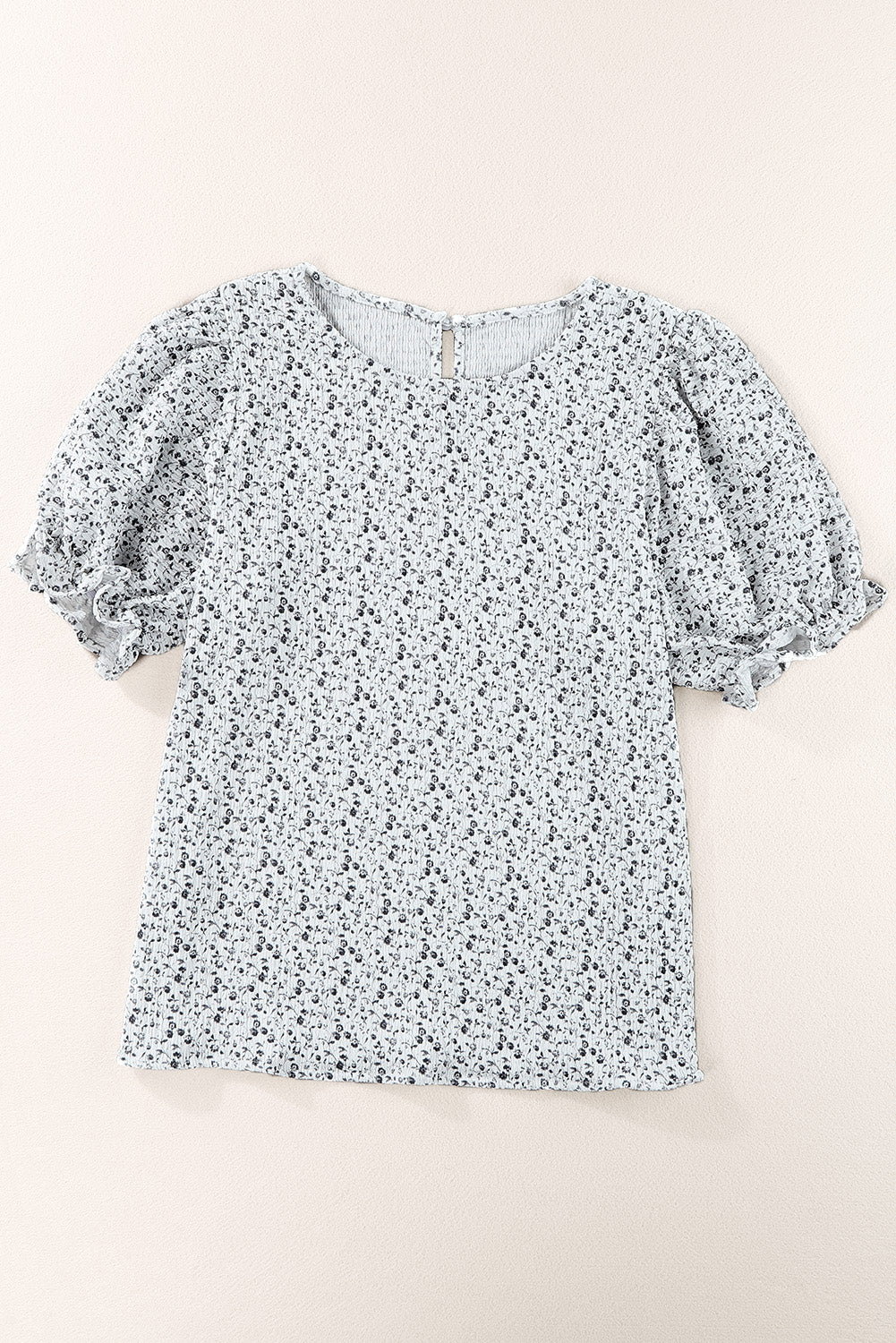 Light Boho Floral  Blouse