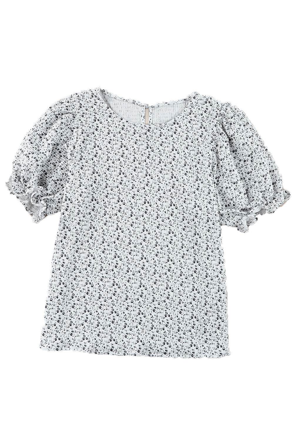 Light Boho Floral  Blouse