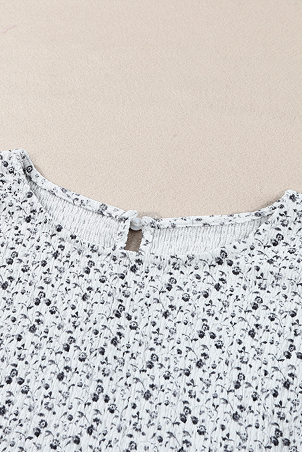 Light Boho Floral  Blouse