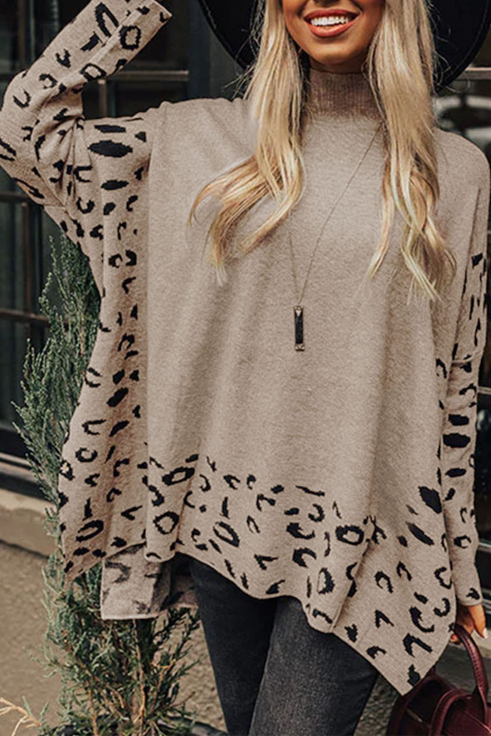 Leopard Oversized Sweater