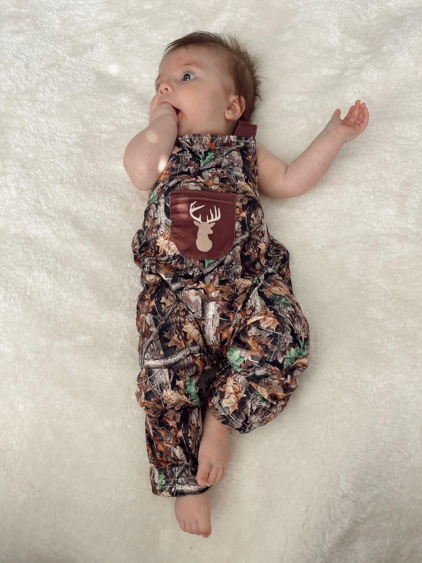 Gone Huntin Camo Overalls