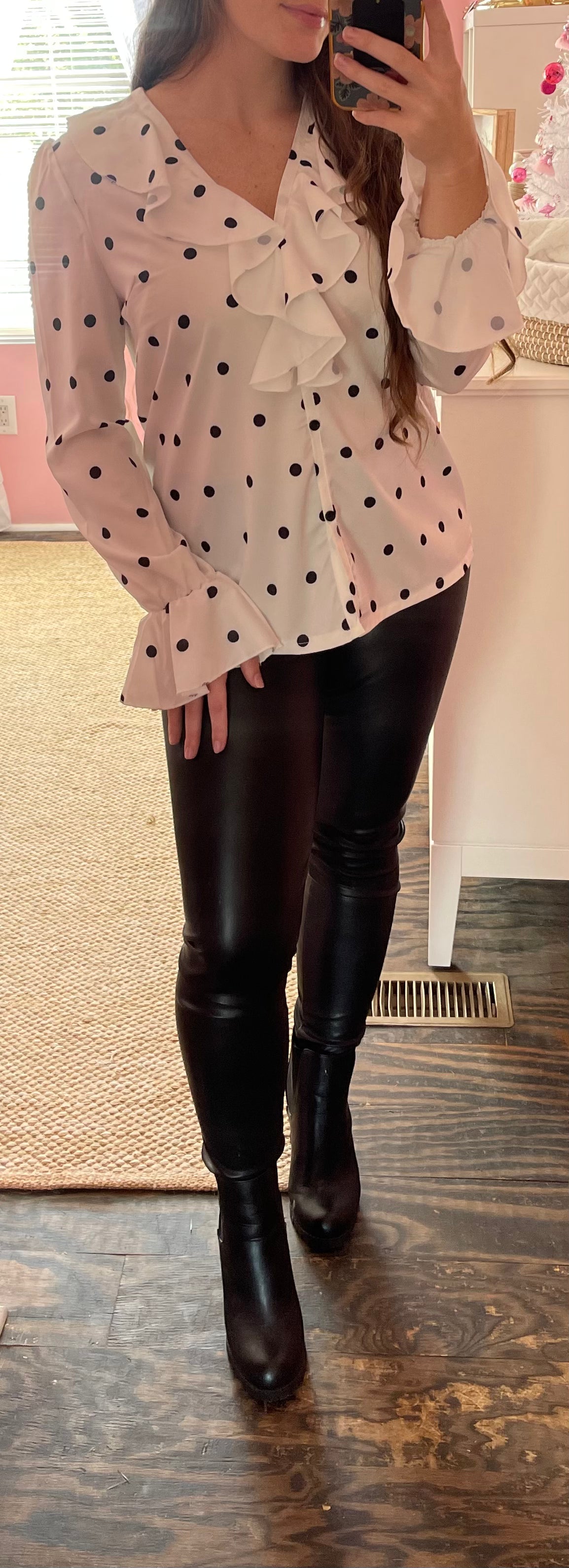 Polka Dot Blouse