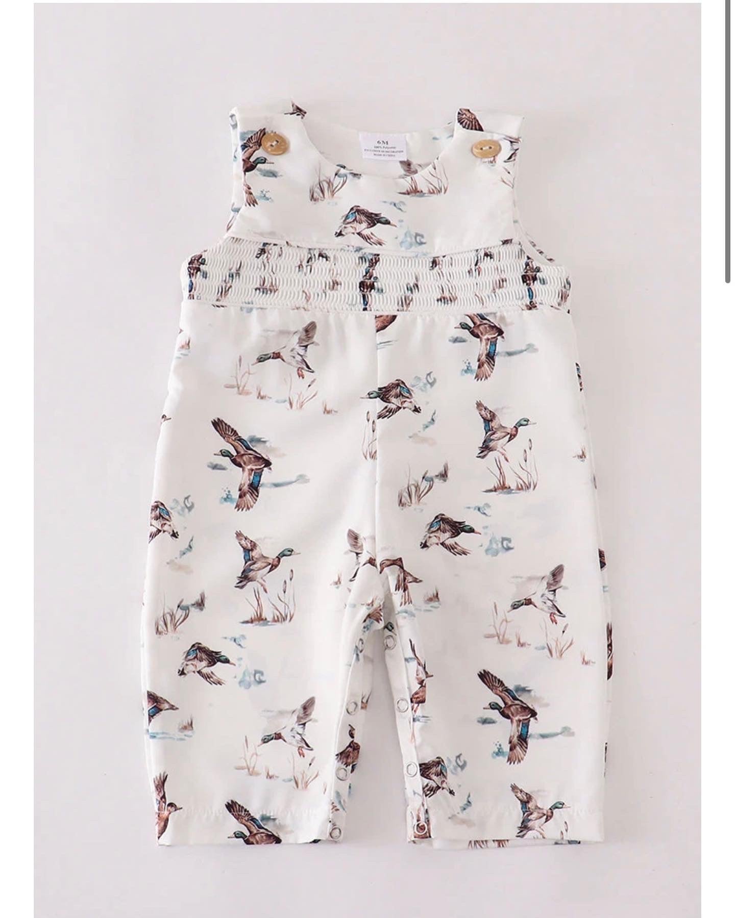 Ducking Around Overalls