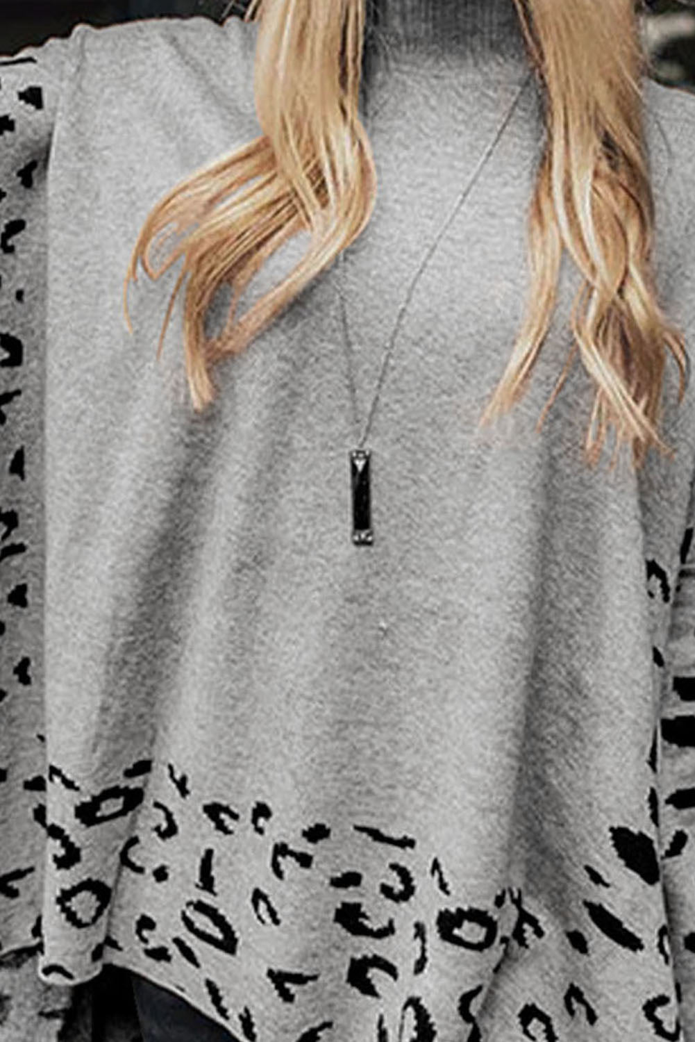 Leopard Oversized Sweater