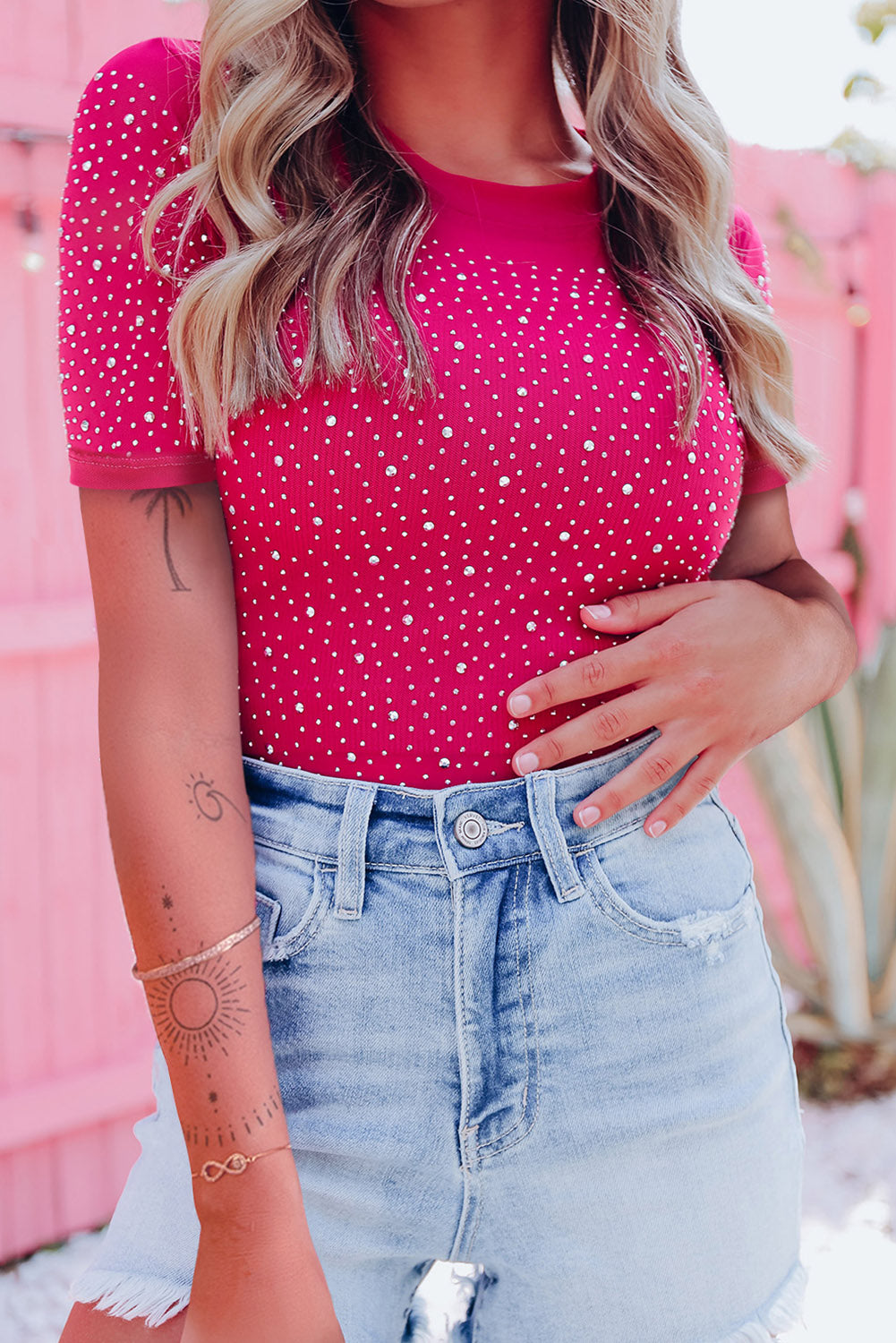 Rhinestone Bodysuit