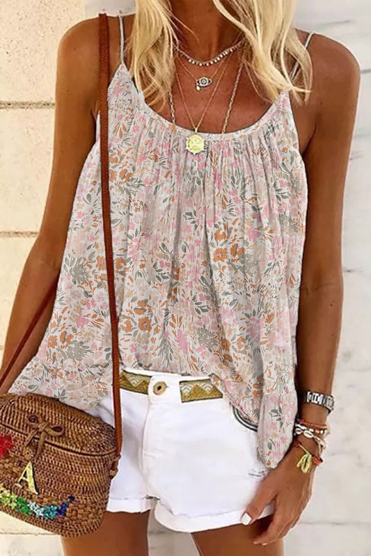 Floral Print Tank Top