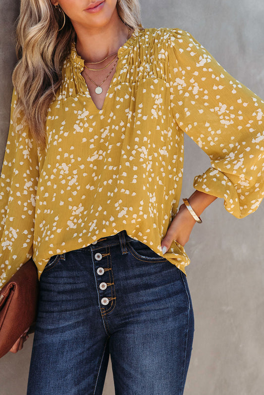 Frill Boho Blouse