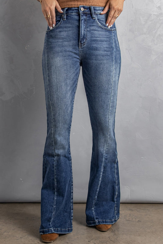 High Waist Flare Jeans